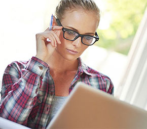 early childhood education student online studying